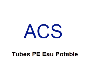 ACS Tube PE Eau Potable